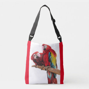 Bolsa Ajustável Barra de Corpo Cruzado da Marca Vermelha