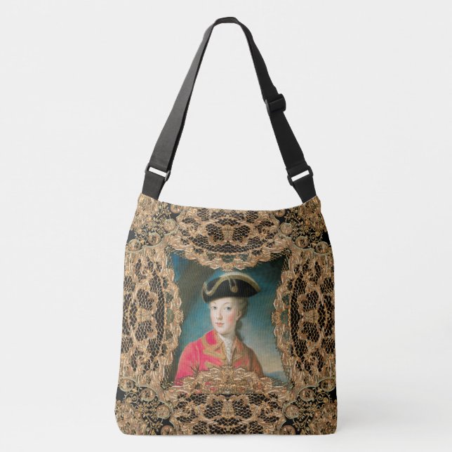 Bolsa Ajustável Barroco feminino da juventude de Marie Antoinette (Frente)