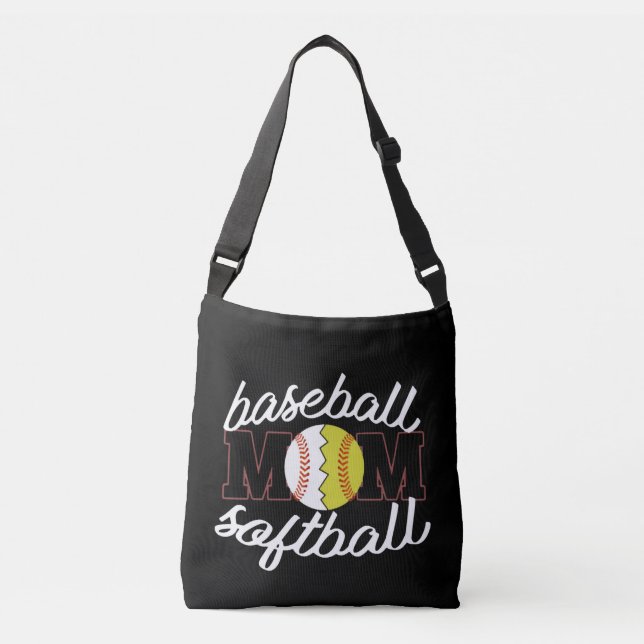 Bolsa Ajustável Baseball and Softball Mom (Frente)