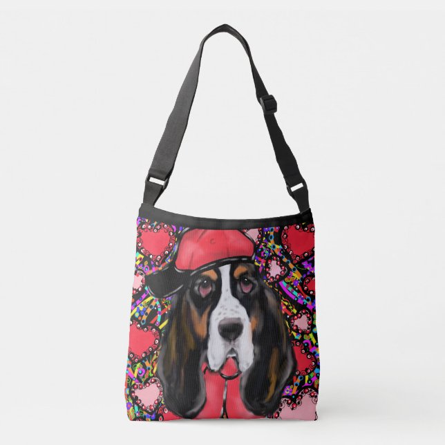 Bolsa Ajustável Basset Hound  (Frente)
