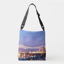 Bolsa Ajustável Bay Bridge Glow San Francisco Photo Bag