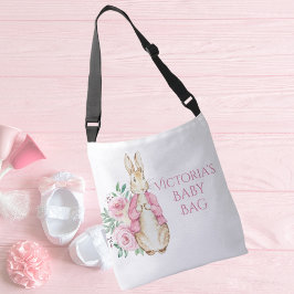 Bolsa Ajustável Beatriz Potter Bunny Rabbit Pink Bebê