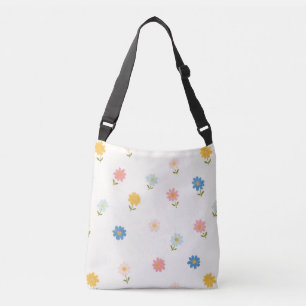 Bolsa Ajustável Bebê Floral Pastel Retro