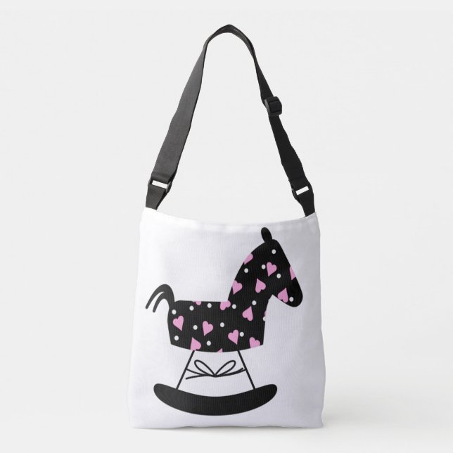 Bolsa Ajustável Bebê - Saco Cruzado, Média (Frente)