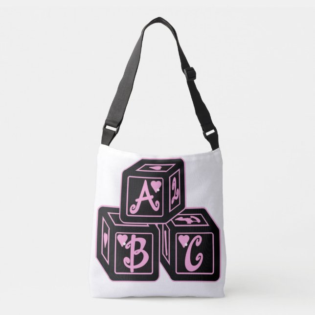 Bolsa Ajustável Bebê - Saco Cruzado, Média (Frente)