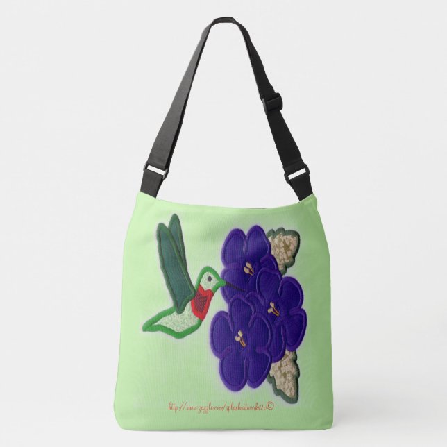Bolsa Ajustável "Beija-flores" (Frente)