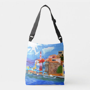 Bolsa Ajustável Bela Grécia Crossbody Bag