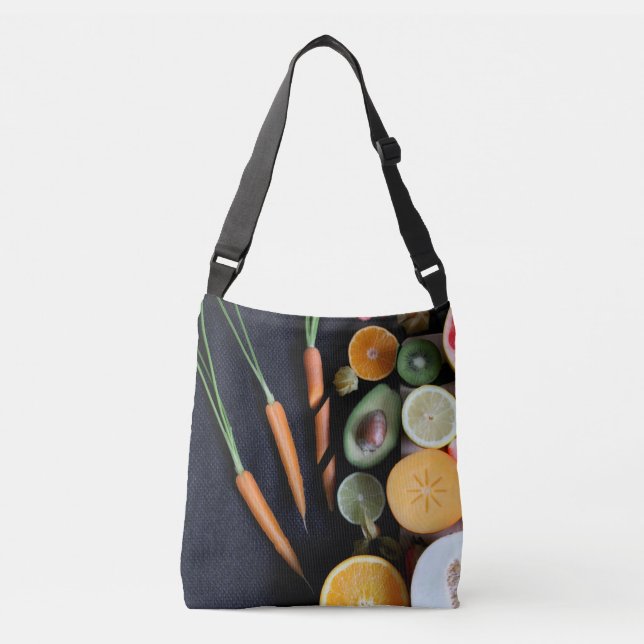 Bolsa Ajustável Belas Frutas E Vegetais (Frente)