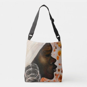 Bolsa Ajustável Beleza Africana - Pintura em aquarela