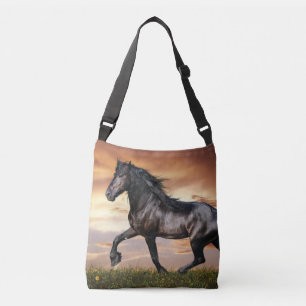 Bolsa Ajustável Belo Cavalo Negro