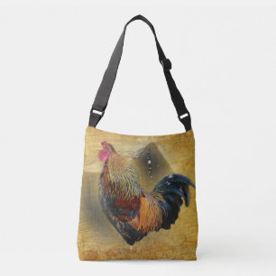 Bolsa Ajustável Belo galo e costeleta de frango de casca russa