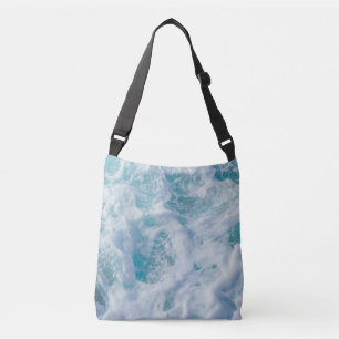 Bolsa Ajustável belo mar espuma 