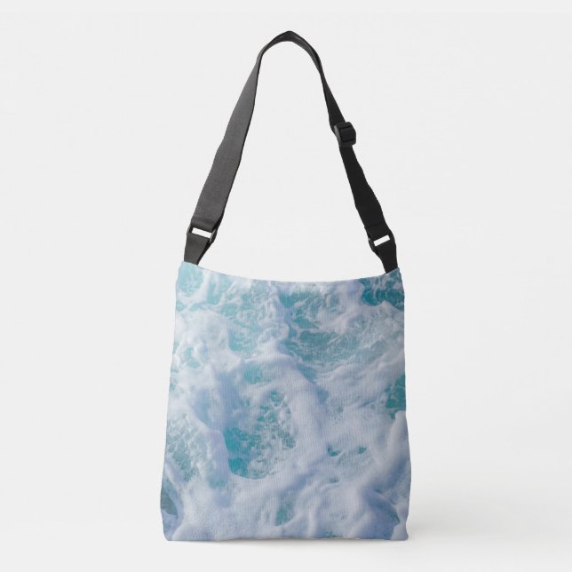 Bolsa Ajustável belo mar ​ espuma ​ (Frente)