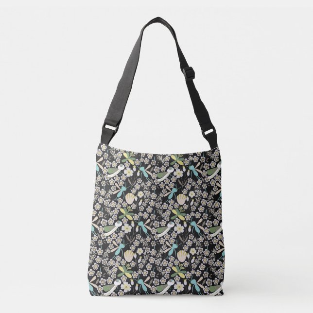 Bolsa Ajustável Belo padrão de Primavera (Frente)