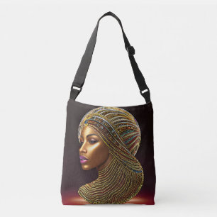 Bolsa Ajustável Belo Patrimônio Africano: Arte da História Negra