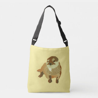 Bolsa Ajustável belo saco amarelo de lontra