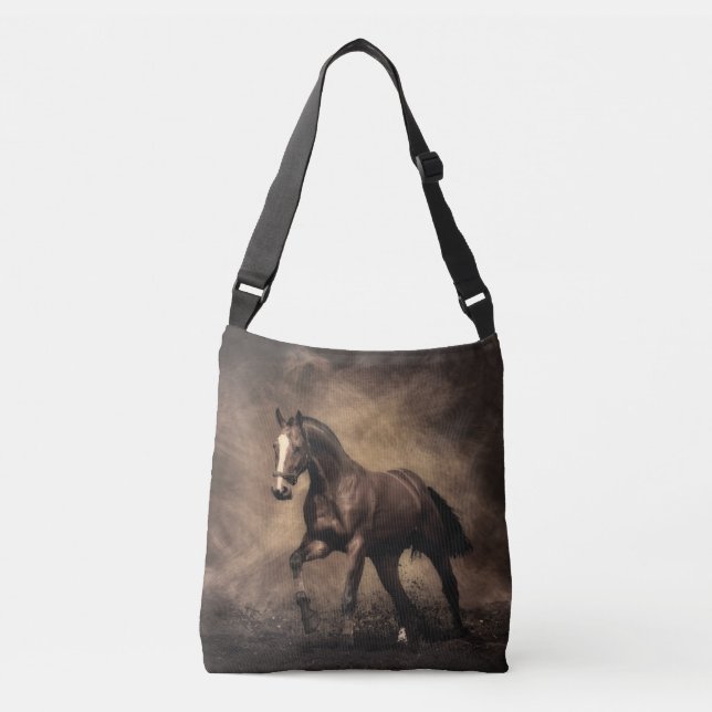 Bolsa Ajustável Belo travesseiro decorativo marrom (Frente)