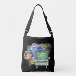 Bolsa Ajustável Bem-vindo ao Planeta Terra