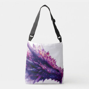 Bolsa Ajustável Besta de Dragão Cristal Ametista Fantasma