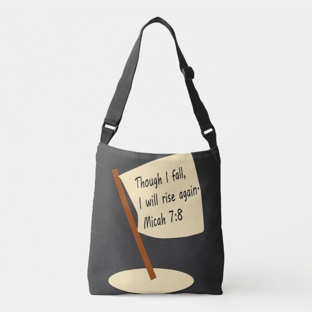 Bolsa Ajustável Bíblia FALL & RISE Verso (Frente)