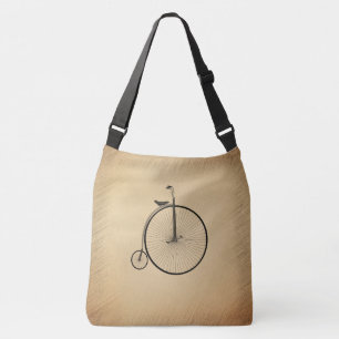 Bolsa Ajustável Bicicleta Antiga de Rodas Altas Penny-Farthing Rús