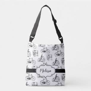 Bolsa Ajustável Bicicletas Vintage Retro Velo Antiguidades