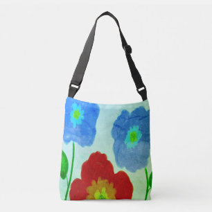 Bolsa Ajustável Big Blooms Abstrato Art