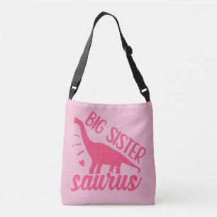 Bolsa Ajustável Big Sister Saurus a rosa
