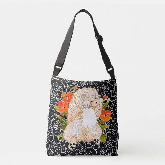 Bolsa Ajustável BINDI MINGSIE creme cruzeiro ou bolsa- 2 (Frente)