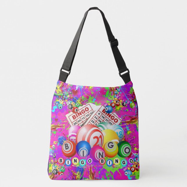 Bolsa Ajustável Bingo Bingo Splattered Paint (Frente)