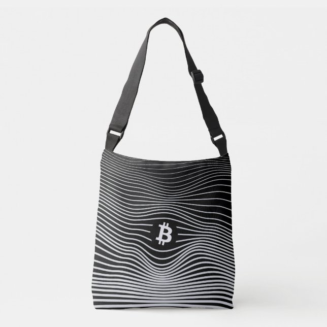Bolsa Ajustável Bitcoin Force (Black)  (Frente)