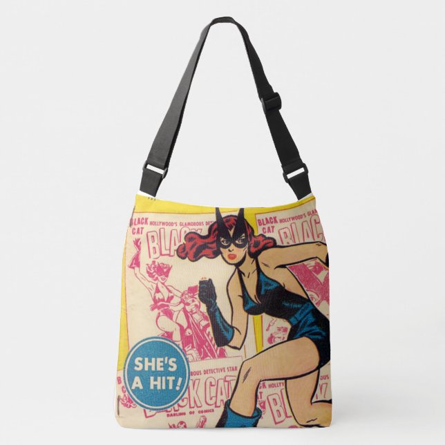 Bolsa Ajustável Black Cat Super Hero Bag (Frente)