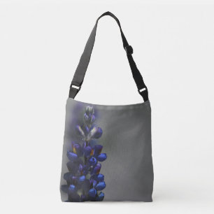 Bolsa Ajustável blue flowers