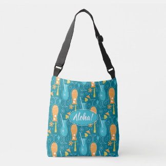 Bolsa Ajustável Blue Hawaii and Tropical Itch