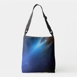 Bolsa Ajustável Blue Streak Stack PAOM Cross Body Bag