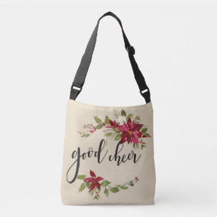 Bolsa Ajustável Boas poinsétias do elogio e decoração da flor