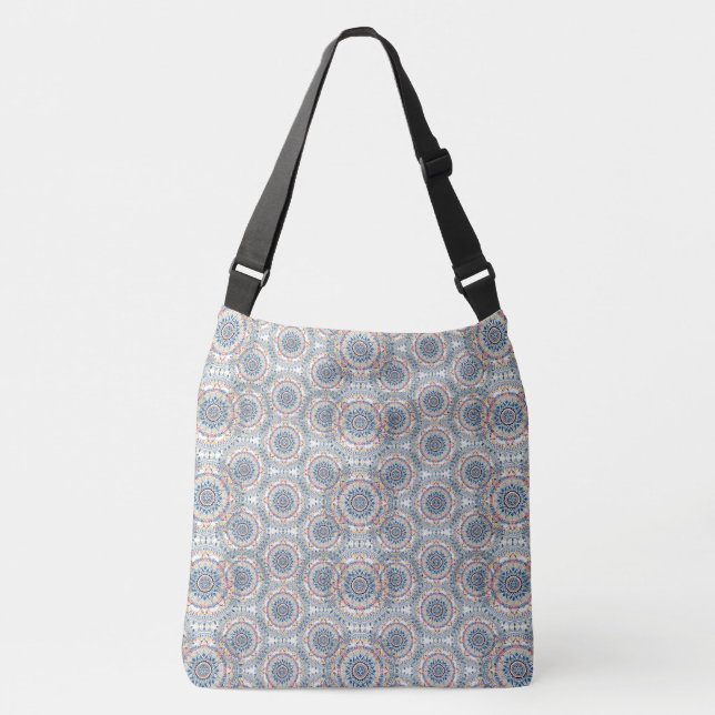 Bolsa Ajustável Boho Blue Mandela (Frente)