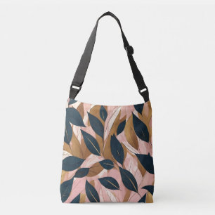 Bolsa Ajustável Boho Dourado Cor-de-Rosa Esbranquiçada Deixa a col