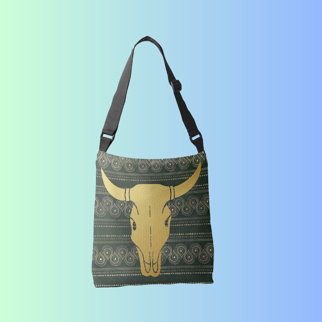Bolsa Ajustável Boho Dourado Steer (Criador carregado)