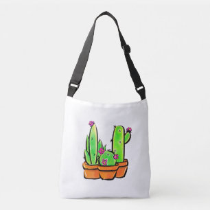 Bolsa Ajustável Boho Elegante Cactus cactos suculenta
