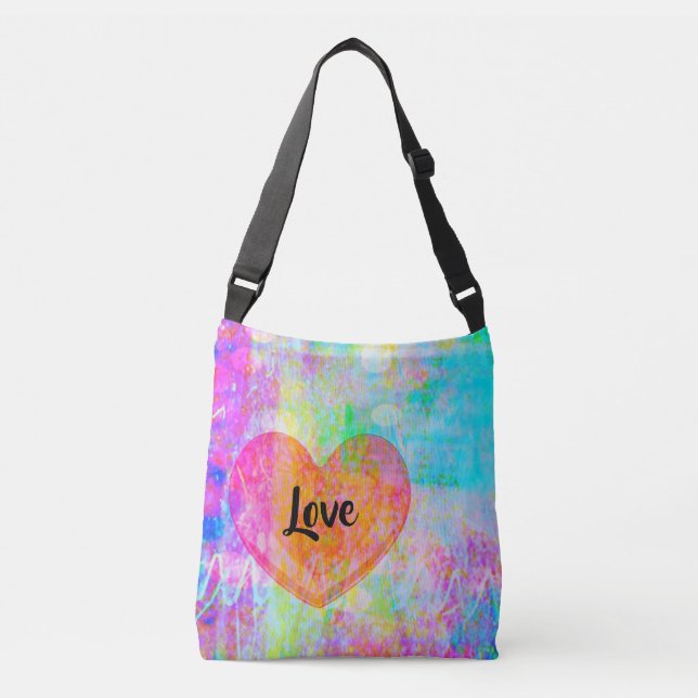 Bolsa Ajustável Boho Heart Love (Frente)