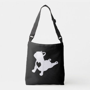 Bolsa Ajustável Boletim Francês Yoga Pose Love Heart Gift