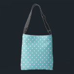 Bolsa Ajustável Bolinhas do céu<br><div class="desc">Esta linda sombra de azul pode ser encontrada num céu a qualquer dia, à medida que o céu muda de tonalidade com frequência. De qualquer modo, não podíamos resistir a dar-lhe um nome divertido como o céu lacrimogêneo. Nós, é claro, fizemos um padrão de bolinhas correspondente para lhe dar a...</div>