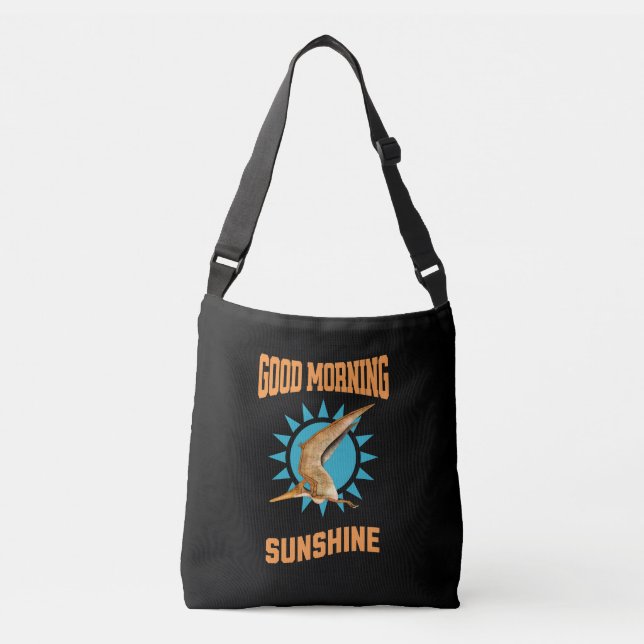 Bolsa Ajustável Bom Dia Pterodáctilo Sol (Frente)
