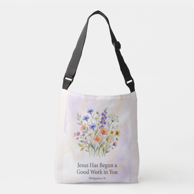 Bolsa Ajustável Bom Trabalho em Você  (Frente)