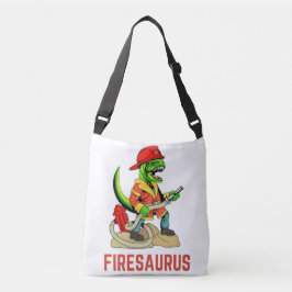Bolsa Ajustável Bombeiro Firesauro Dinossauro Bombeiro T Rex
