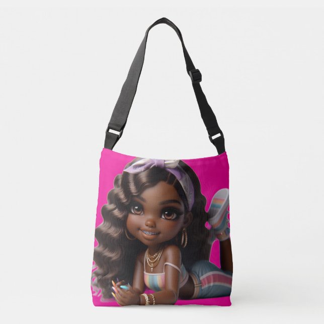BOLSA AJUSTÁVEL BONECA CHIBI CHEFONA (Frente)