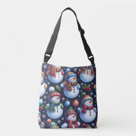 Bolsa Ajustável Boneco de Neve Aconchegante Festivo