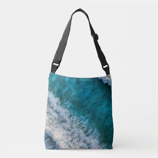 Bolsa Ajustável Bonito paisagem de praia (Frente)