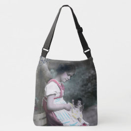 Bolsa Ajustável Bonne Année Vintage Girl com Dolll